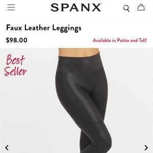 COPY - SPANX Faux Leather Leggings